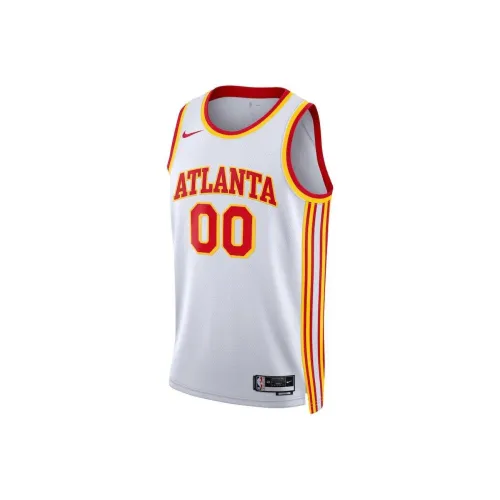 NBA x Nike Atlanta Hawks Association Swingman Баскетбольная Джерси Унисекс Белый