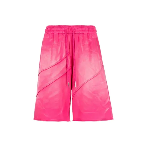 Feng Chen Wang Повседневные шорты Мужские Ярко-розовые