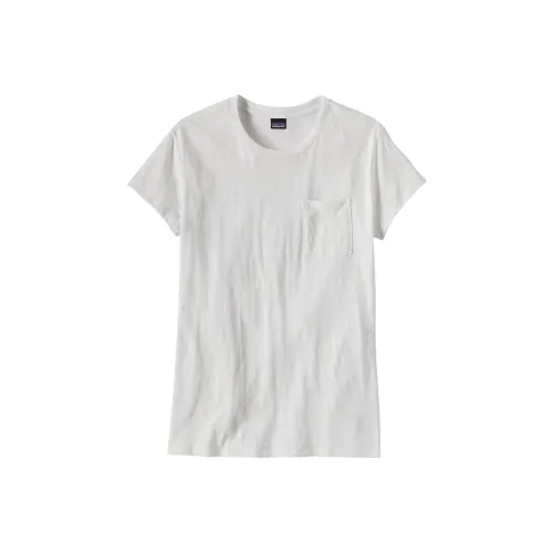 Patagonia T-Shirt Женская Белая