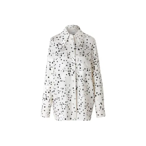 VVNK JANE PLUS Printed Черный с меланжевым серым Женские Рубашки