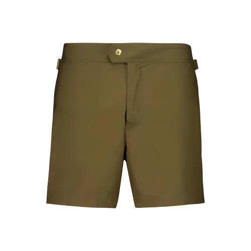 TF Повседневные шорты Мужские Армейский зеленый