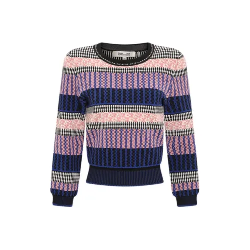 DVF Diane Von Furstenberg SS24 Трикотаж Женский Многоцветный