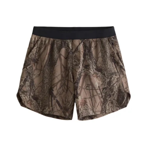 Abercrombie＆Fitch Повседневные шорты Мужские Коричневые Камуфляж