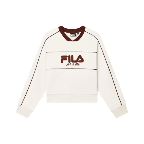 FILA Облачный белый Женские Свитшоты