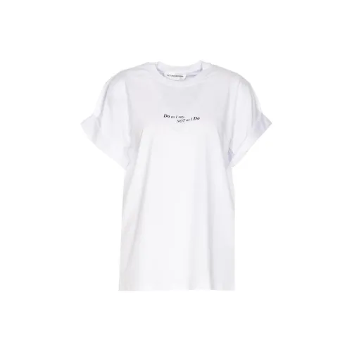 VICTORIA BECKHAM T-рубашка Женская Белая