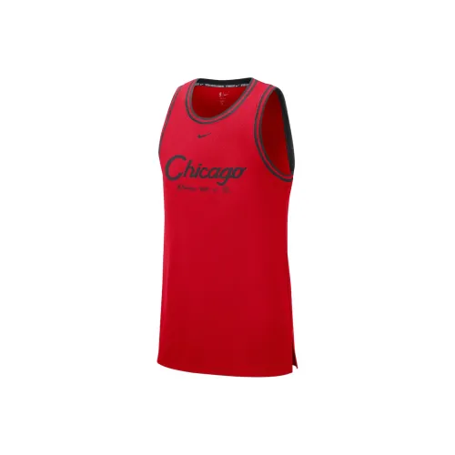 NBA Chicago Bulls Nike DNA Танк Баскетбольная Джерси Мужская Красная
