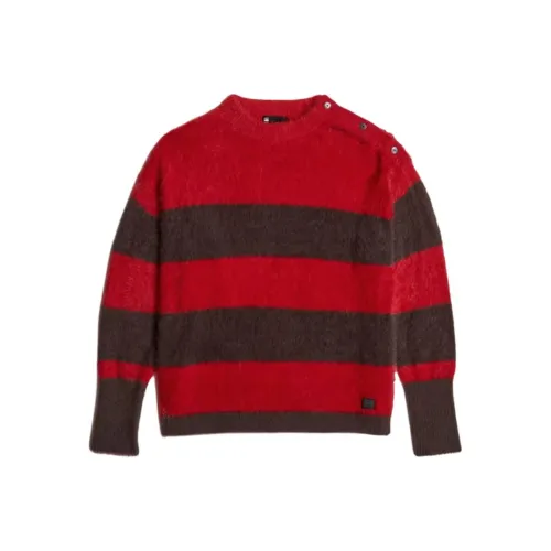 г Звезда RAW Красный Женские Свитеры