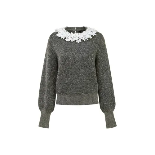 AIVEI Серый Женские Свитеры