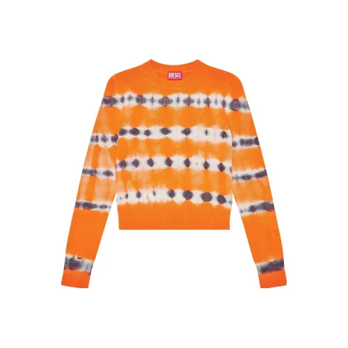 DIESEL FW23 Свитер Женский Оранжевый