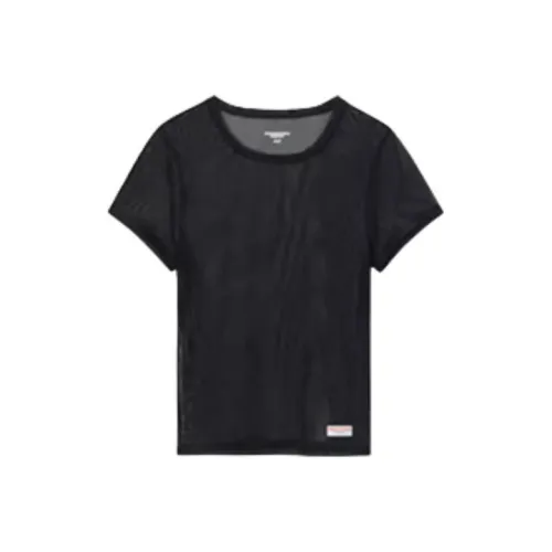 Alexander Wang SS24 T Shirt Женская Черная