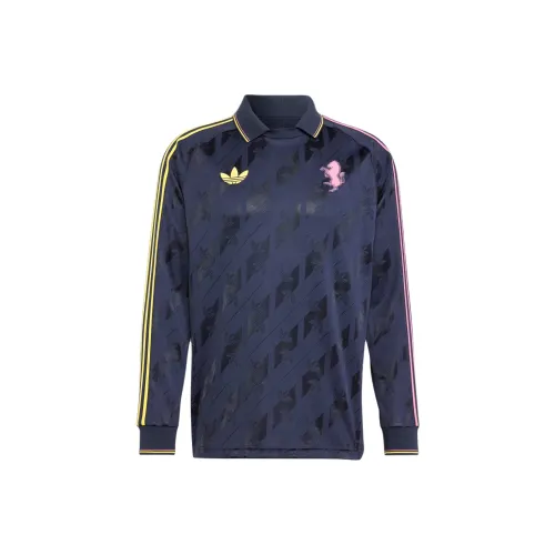 Adidas Originals LFSTLR FW24 Juventus Джерси Футбол Джерси Мужской Легенда Чернила Синий