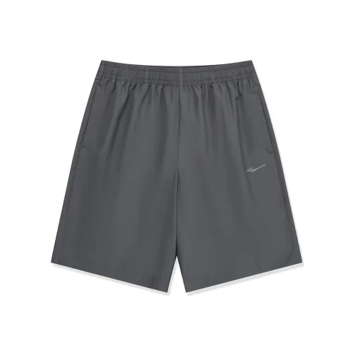 Erke Бег Шорты Унисекс Темно-Серый