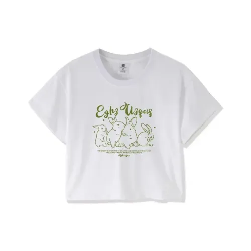 Jenna Chun T-рубашка Женская Айвори