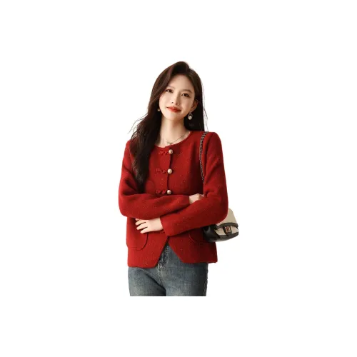 X MOOM Свитер Женские Бордовый