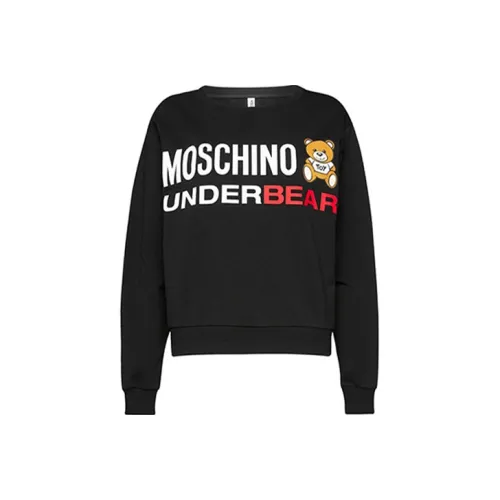 MOSCHINO Черные Женские Свитшоты