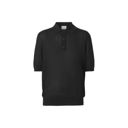 Burberry Поло Женское Черное