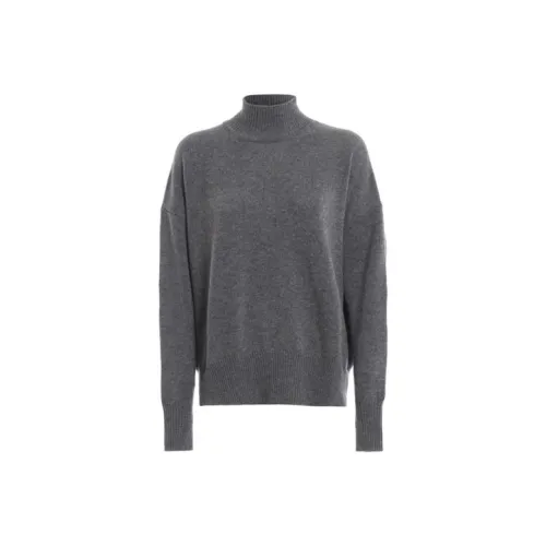 JIL SANDER Серый Женские Кашемировые Свитеры