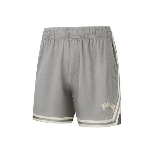 QIAODAN Повседневные шорты Мужские Фундуковый Серый