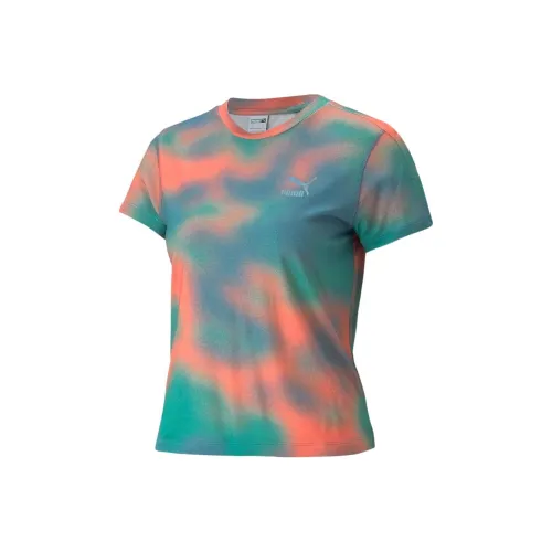 PUMA Classics Re Escape Многоцветные Женские Футболки