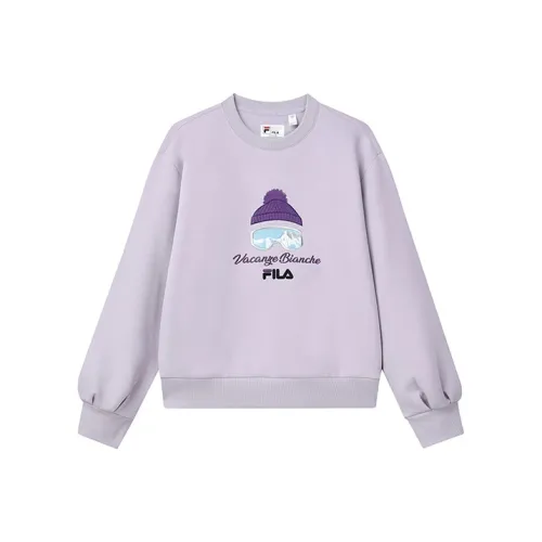 FILA Акварель Фиолетовый Женские Свитшоты