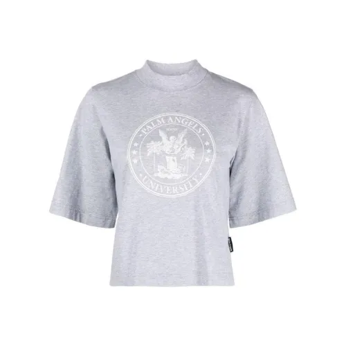 PALM ANGELS Серые Женские Футболки