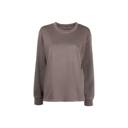 Alexander Wang FW22 Свитшот Женский Коричневый