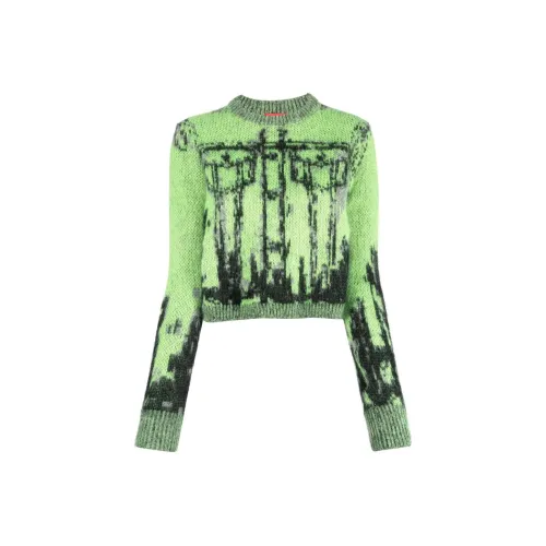 DIESEL Зеленые Женские Свитеры