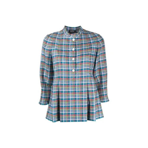 A.P.C Синий Женские Поло