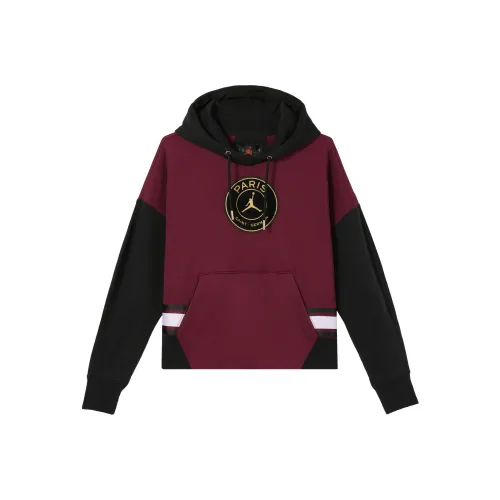 Jordan Paris Saint Germain Бордо Бургунди Женские Свитшоты