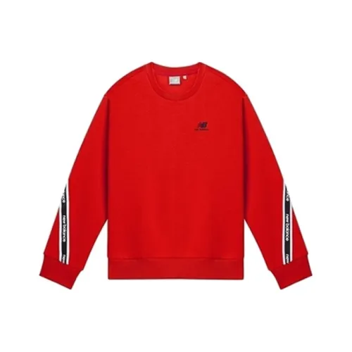 New Balance Женские Свитшоты Красного Цвета
