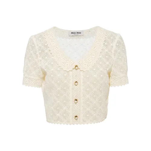 MIU MIU Белые Женские Рубашки