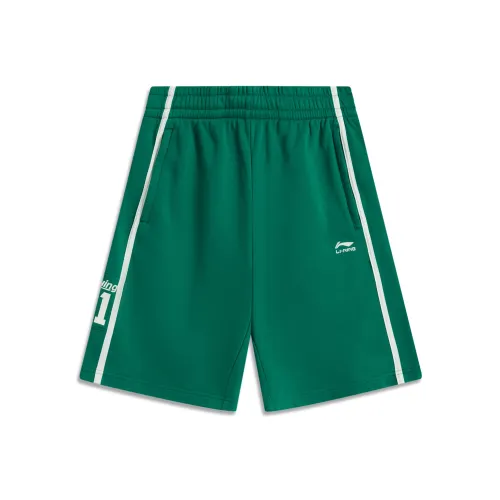 LINING Sports Life Collection Повседневные шорты Мужские Каменный зеленый