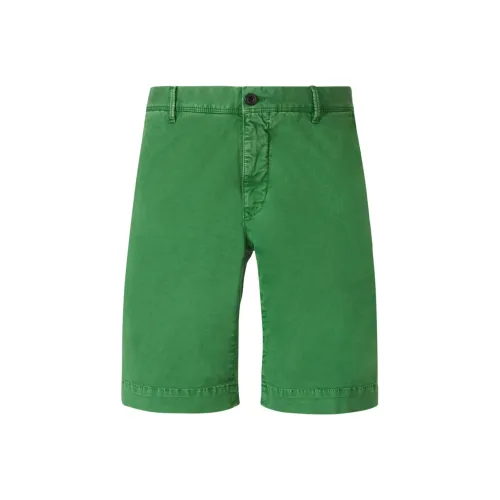 INCOTEX Повседневные шорты Мужские Ярко-зеленые