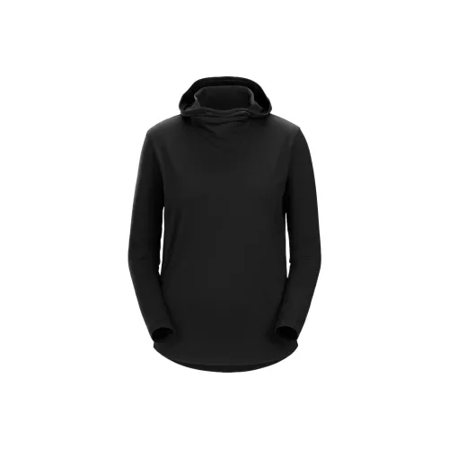 Arcteryx LANA Merino Wool HOODY Женская Hoodie Женская Черная