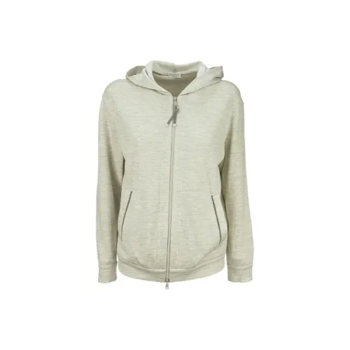 Brunello Cucinelli Серый Женские Свитшоты