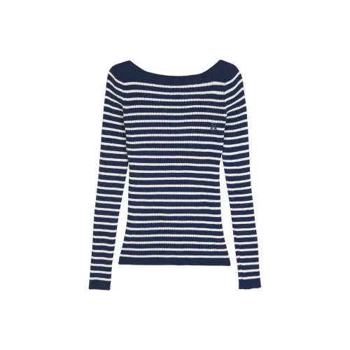 Rouje FW24 MYLENE Свитер Женский Морской Синий