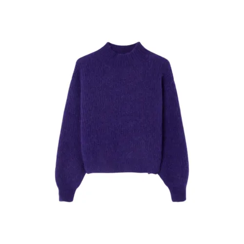 AMERICAN VINTAGE A.M SS25 JUMPER EAST Свитер Женский Фиолетовый