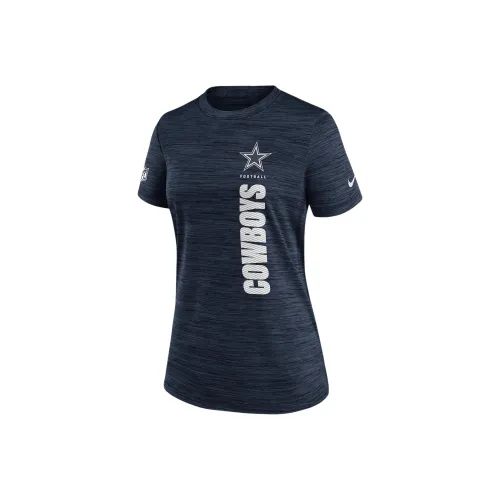 nike x NFL T-Shirt Женская Морской Синий