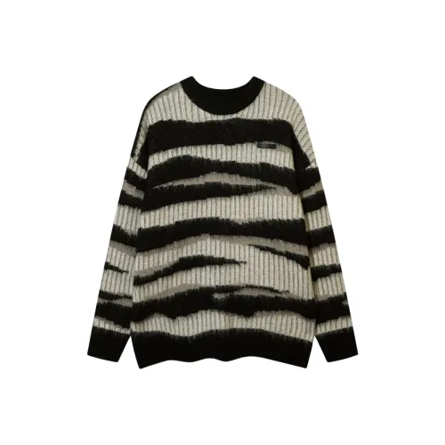 BDGU Свитер Женский Черный Белый