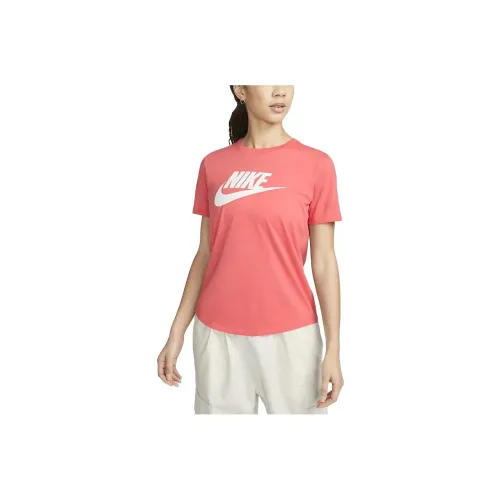 nike Т-рубашка с оборванным рукавом женская Sea кораллового цвета