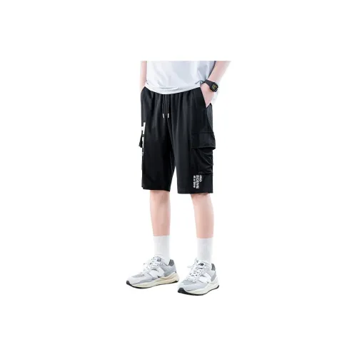 ANISAN Повседневные шорты Мужские Черные