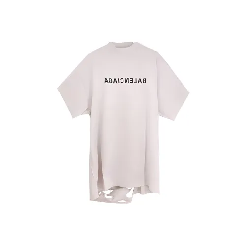 Balenciaga T-Shirt Regular Fit Women's Gray