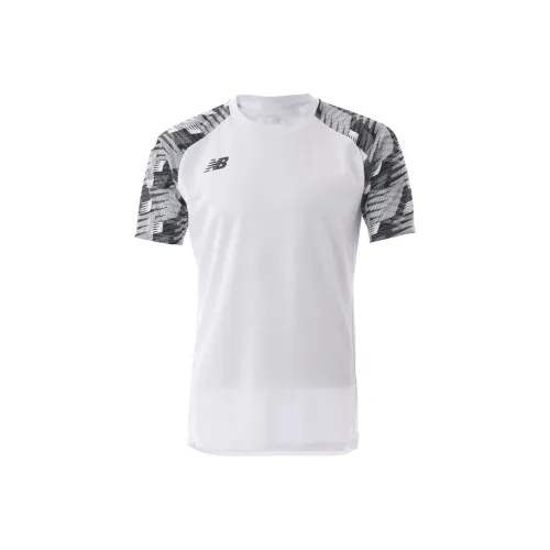 New Balance Футбол Джерси Мужской Белый