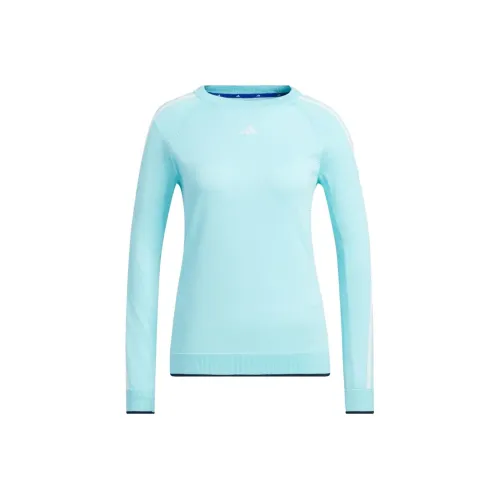 Adidas Синие Женские Свитеры