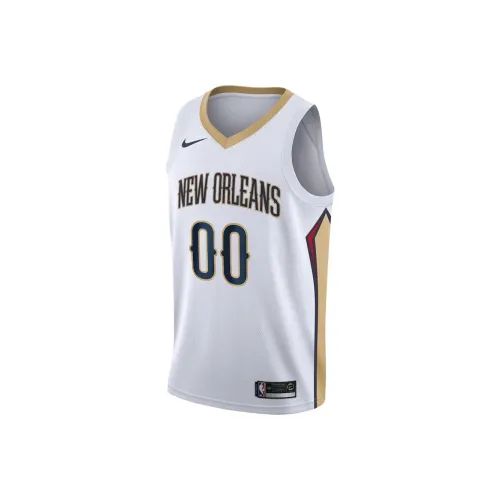 NBA Баскетбольная Джерси New Orleans Pelicans Мужская Белая