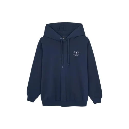 MLB Basic Boston Red Sox Mega Overfit Бостон Красный Свитшот Женские Темно-синий