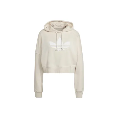 Adidas Originals Толстовка Женская Желто-Белая