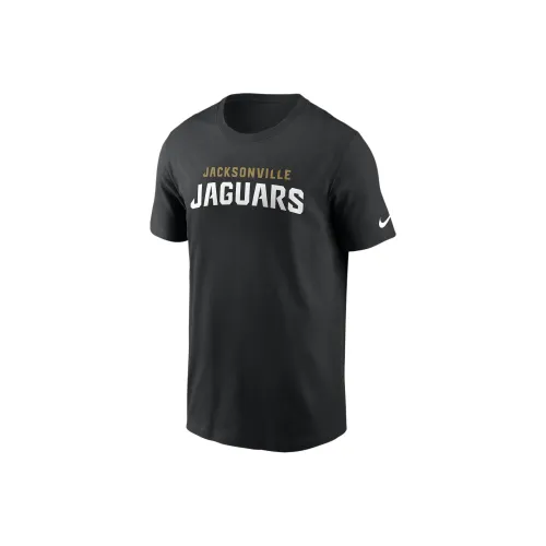 nike NFL Jacksonville Jaguars Primetime Wordmark Essential Регби Джерси Мужской Черный