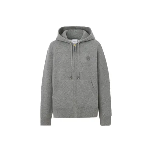 Burberry Свитшот Пальто Женские Светлый Фотиния Серый