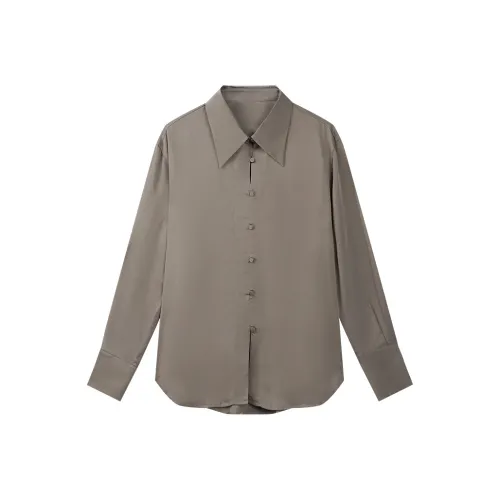 THE SEA LIFE Рубашка Женская Чайный Коричневый